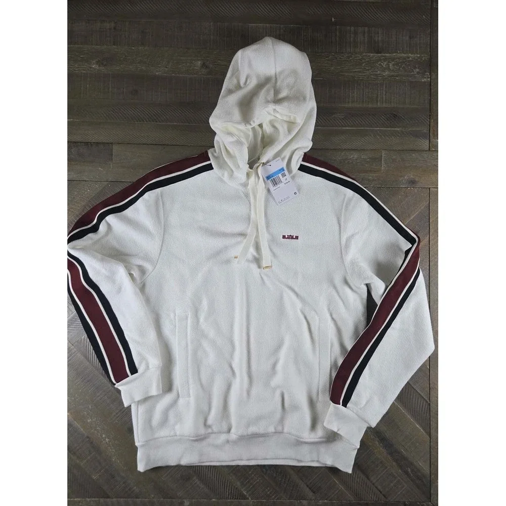 Nike LeBron James Therma-FIT Basketball Hoodie HV3403-133 Mens Medium NWT